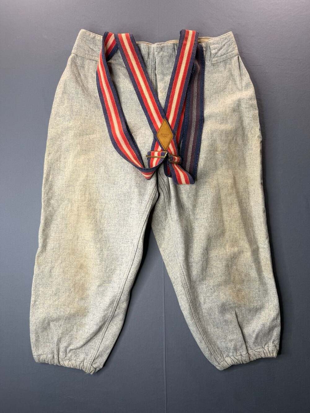 Vintage 1960’s Wilson Flannel Baseball Pants With Suspenders 38 True Vintage